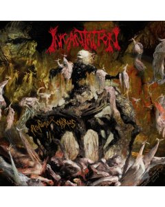 INCANTATION - PROFANE NEXUS (SWAMP GREEN WITH RED, WHITE & BLACK SPLATTER VINYL)