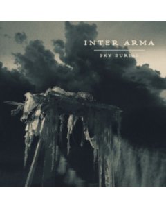 INTER ARMA - SKY BURIAL (COKE BOTTLE GREEN WITH AQUA BLUE, BONE WHITE & SILVER SPLATTER VINYL)