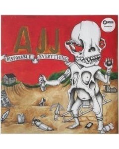 AJJ - DISPOSABLE EVERYTHING (STRAWBABLY RED VINYL) (I)