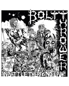 BOLT THROWER - IN BATTLE THERE IS NO LAW (CLEAR/GREY/BLACK/WHITE SPLATTER VINYL)