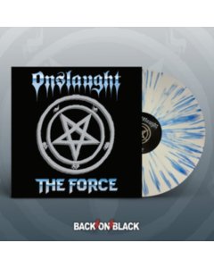 ONSLAUGHT - FORCE (WHITE / BLUE SPLATTER VINYL)