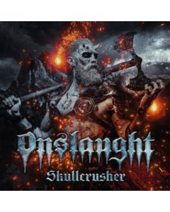 ONSLAUGHT - SKULLCRUSHER (WHITE W/ RED SPLATTER VINYL)