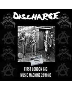 DISCHARGE - LIVE AT THE MUSIC MACHINE 1980 (CLEAR VINYL)