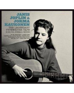 JOPLIN,JANIS & JORMA KAUKONEN - LEGENDARY TYPEWRITER TAPE: 6/25/64 JORMA’S HOUSE (RED SWIRL VINYL)