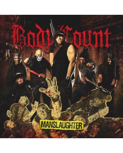 BODY COUNT - MANSLAUGHTER (X) (BLACK-YELLOW STRIPED / BLACK-SILVER SPLATTER VINYL) (I)