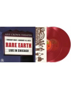 RARE EARTH - LIVE IN CHICAGO (RED TRANSLUCENT VINYL) (I)