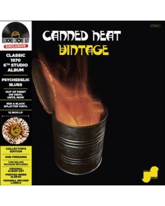 CANNED HEAT - VINTAGE (DELUXE/ORANGE/BLACK/WHITE PSYCHEDELIC SPLATTER VINYL) (RSD)