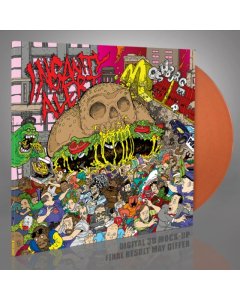 INSANITY ALERT - MOSHBURGER (TRANSPARENT ORANGE VINYL)