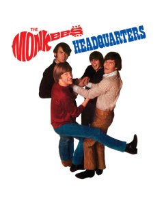 MONKEES - HEADQUARTERS (TRANSLUCENT RED VINYL/55TH ANNIVERSARY MONO EDITION)