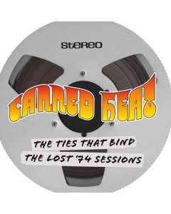 CANNED HEAT - TIES THAT BIND (METALLIC GOLD VINYL/CIRCULAR DIE-CUT COVER/LIMITED EDITION)