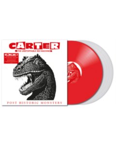 CARTER THE UNSTOPPABLE SEX MACHINE - POST HISTORIC MONSTERS (RED & CLEAR VINYL)