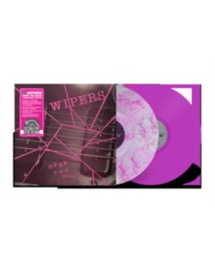 WIPERS - OVER THE EDGE (ANNIVERSARY EDITION/2LP/CLEAR RED W/ MAGENTA HI-MELT & OPAQUE W/ ETCHING VINYL) (RSD)