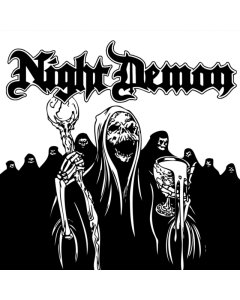 NIGHT DEMON - NIGHT DEMON (DELUXE/REISSUE/BLACK & WHITE SMASH VINYL)