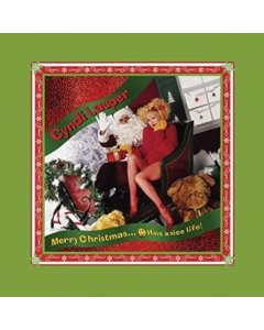 LAUPER,CYNDI - MERRY CHRISTMAS…HAVE A NICE LIFE! (CLEAR WITH RED & WHITE CANDY CANE SWIRL VINYL)