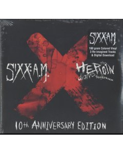 SIXX:A.M. - HEROIN DIARIES SOUNDTRACK: 10TH ANNIVERSARY EDITION (COLORED VINYL/GATEFOLD)