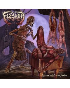 FLESHER - TALES OF GROSTEQUE DEMISE (RED VINYL)