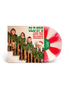 OLD 97'S - LOVE THE HOLIDAYS (RED & WHITE SWIRL)