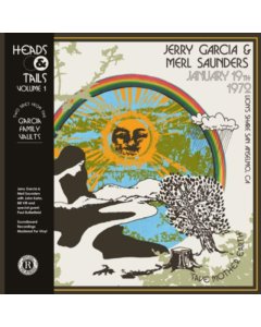 GARCIA,JERRY & MERL SAUNDERS - HEADS & TAILS VOL. 1 (BLUE VINYL)