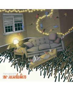 KASHER,TIM - NO RESOLUTION (CLEAR RED VINYL WITH GOLD SPLATTER/LIMITED) (I)