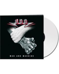 U.D.O. - MAN & MACHINE (WHITE VINYL)