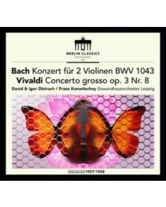 DAVID & IGOR OISTRAKH - CONCERTO FOR 2 VIOLINS (BACH/VIVALDI) (180G)