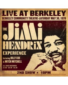 HENDRIX,JIMI EXPERIENCE - LIVE AT BERKELEY (2LP/GATEFOLD)