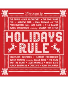 VARIOUS ARTISTS - HOLIDAYS RULE (2LP/TRANSLUCENT RED VINYL)