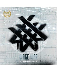 WAGE WAR - BLUEPRINTS (ANNIVERSARY EDITION/SEAFOAM MARBLE VINYL)