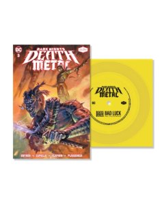 CURRY,DENZEL; PLAYTHATBOIZAY - BAD LUCK (DC - DARK NIGHTS: DEATH METAL VERSION) (YELLOW 7INCH) (I)