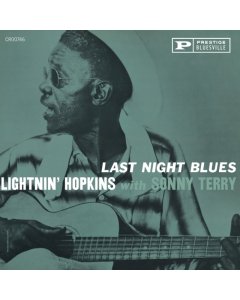 HOPKINS,LIGHTNIN & SONNY TERRY - LAST NIGHT BLUES (BLUESVILLE ACOUSTIC SOUNDS SERIES) 