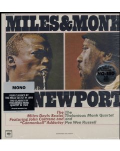 DAVIS,MILES - MILES & MONK AT NEWPORT (MONO)