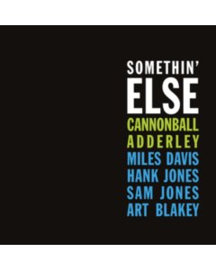 CANNONBALL ADDERLEY - SOMETHIN ELSE (BLUE VINYL)