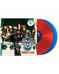 L.A. GUNS - TORONTO 1990 (RED & BLUE VINYL)