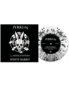 JYRKI 69 - WHITE RABBIT (BLACK & WHITE SPLATTER)