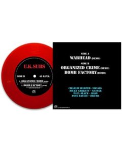 UK SUBS - WARHEAD (RED VINYL)