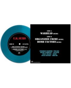 UK SUBS - WARHEAD (BLUE VINYL)