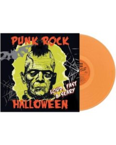 VARIOUS ARTISTS - PUNK ROCK HALLOWEEN - LOUD, FAST & SCARY! (ORANGE VINYL)