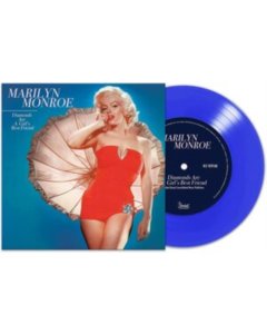 MONROE,MAYILYN - DIAMONDS ARE A GIRL'S BEST FRIEND (BLUE 7INCH)