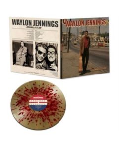 JENNINGS,WAYLON; BUDDY HOLLY - ORIGINAL OUTLAW (RED/GOLD SPLATTER VINYL)