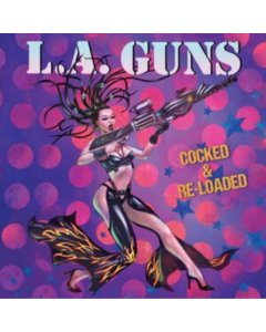 L.A. GUNS - COCKED & RELOADED (PURPLE/WHITE VINYL)