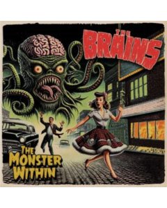 BRAINS - MONSTER WITHIN (RED VINYL)