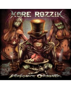 KORE ROZZIK - VENGEANCE OVERDRIVE (RED/BLACK SPLATTER VINYL)