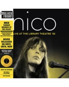 NICO - LIBRAIRY THEATRE '83 (CRYSTAL CLEAR YELLOW TINT VINYL) (RSD)