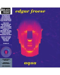 FROESE,EDGAR (FRONTMAN OF TANGERINE DREAM) - AQUA (BLUE SMOKE VINYL) (RSD)