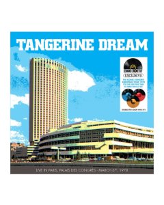 TANGERINE DREAM - LIVE IN PARIS, PALAIS DES CONGRES (HALF BLUE, RED, ORANGE VINYL/2LP) (RSD)