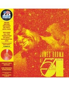 BROWN,JAMES - AT STUDIO 54 NEW YORK CITY (RED VINYL)