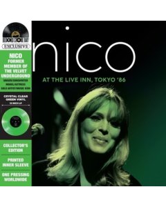 NICO - AT THE LIVE INN, TOKYO '86 (DELUXE/CRYSTAL CLEAR GREEN VINYL) (RSD)