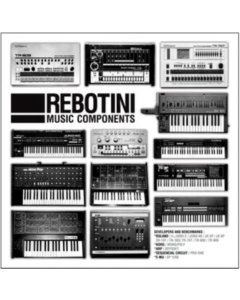 REBOTINI,ARNAUD - MUSIC COMPONENTS (2LP/1-WHITE & 2-BLACK VINYL)