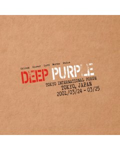 DEEP PURPLE - LIVE IN TOKYO 2001 (RED & CLEAR 'FLAG OF JAPAN VINYL/4LP)