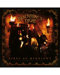 BLACKMORE'S NIGHT - FIRES AT MIDNIGHT (25TH ANNIVERSARY NEW MIX) (MARBLED RED/BLACK VINYL/2LP)